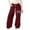 pants 129#Wine, variant on oqasdz Girls Printed Athletic Sweatpants Joggers with Elastic Waistband for Play and Streetwear Versatile Casual Dailywear