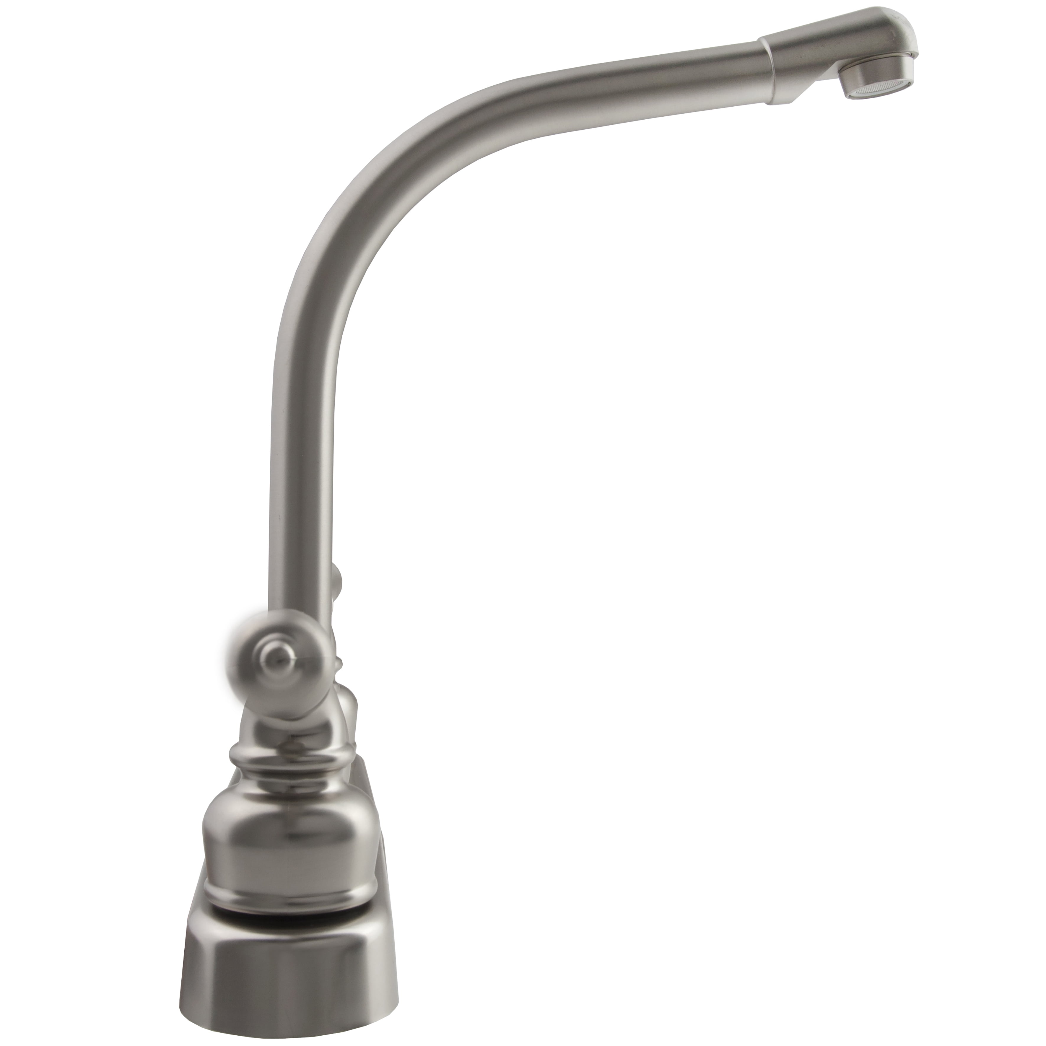 Dura Faucet Classical Hi-Rise RV Kitchen Faucet - Brushed Satin Nickel