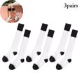 thumbnail image 2 of 3 Pairs Women Compression Socks Breathable Knee High Socks Travel Socks, 2 of 10