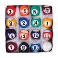 thumbnail image 4 of 25MM / 38MM Children Billiards Table Balls Set Resin Small Pool Cue Balls Full Set, 4 of 7