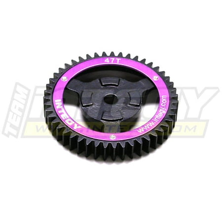 Hpi Bevel Gear - Integy RC Toy Model Hop-ups T6903 Steel Spur Gear for HPI Savage-X, 21 & 25 47T