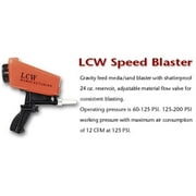 Lauer Custom Weaponry HMB LCW Speed Blaster, gravity feed media-sand blaster