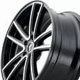 thumbnail image 3 of Kraze Lusso-Kr190 17X8 5X108 38Et 63.5Cb Black/Machined, 3 of 3