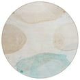 thumbnail image 2 of Addison Rugs Chantille Indoor/Outdoor Transitional Organic Beige Washable Round Rug, 8' x 8', 2 of 6