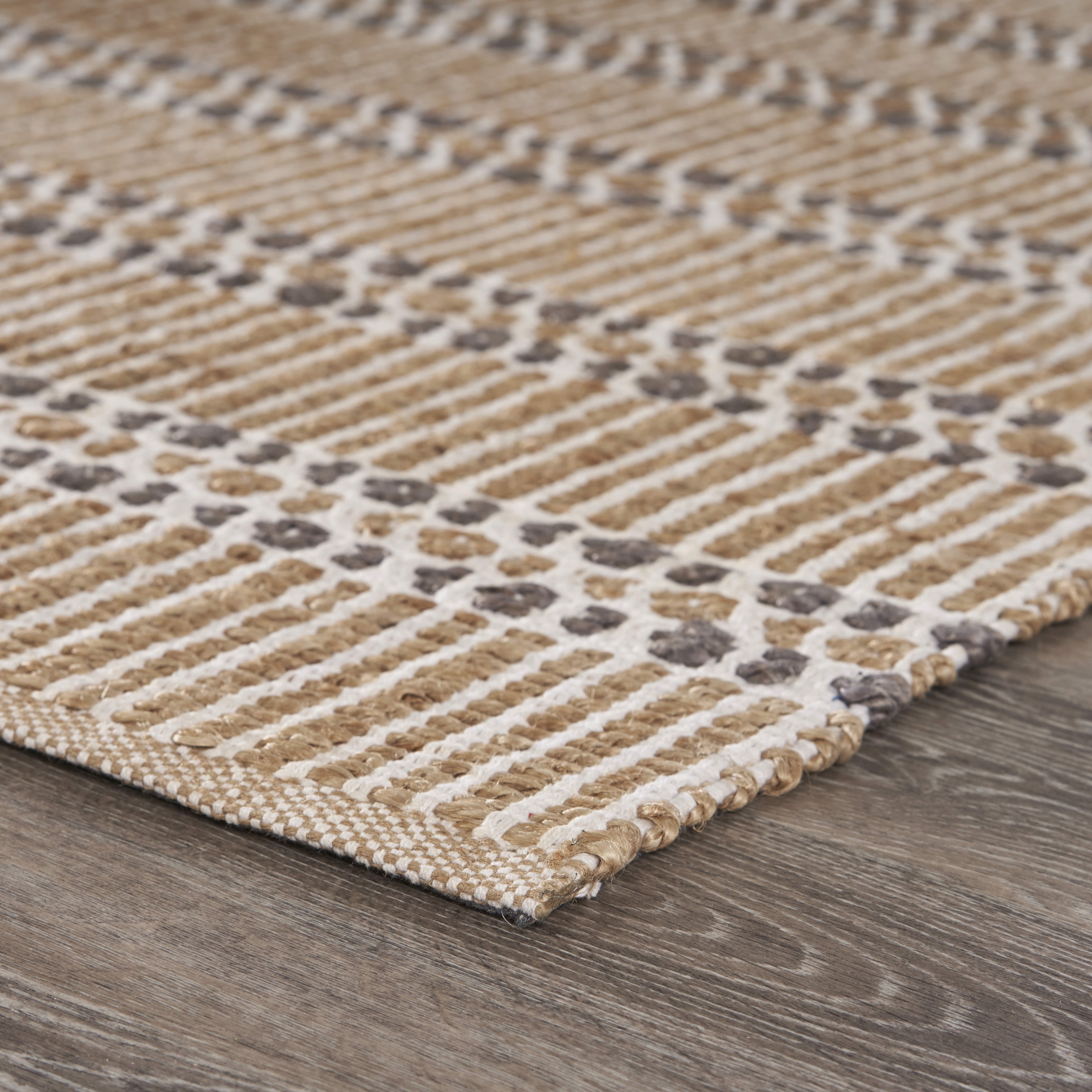 Lr Home Geometric Hand-Made Area Rug, 10' x 8'