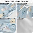 thumbnail image 2 of FORMRS Boys Swim Trunks Quick Dry Mesh Liner Boardshorts Sizes XS-XL, Blue Rabbits, 2 of 7