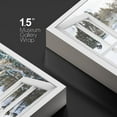 thumbnail image 4 of wall26 Canvas Print Wall Art Window View Rustic Snowy Winter Moose Deer Forest Wilderness Nature Photography Realism Scenic Landscape Colorful Multicolor for Living Room, Bedroom, Office - 32"x4, 4 of 5