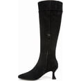 thumbnail image 3 of Sam Edelman Women's Lyla Knee High Boot Black Suede 10M, 3 of 5