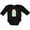 AB-Black, variant on Fireflies Summer Vacation Boys or Girls Long Sleeve Baby Bodysuit