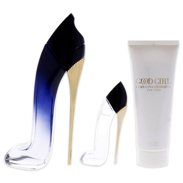 Carolina Herrera Good Girl Perfume Giftset for Women (3PC) - 1.7 oz EDP +  0.24 oz EDP + 2.5 oz Body Lotion