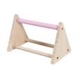 thumbnail image 2 of Soporte de madera para loros, juguete de entrenamiento, percha para loros, garras para periquitos Rosa, 2 of 9