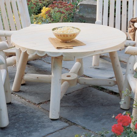 UPC 779711000134 product image for Rustic Natural Cedar Furniture 0200013 48 inch Round Table, No Hole, 28 inch H | upcitemdb.com