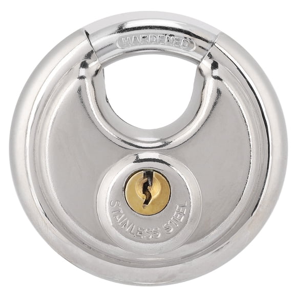 Stainless Steel Round Shape  Key For Outdoor Warehouse Fences Cabinet Locks