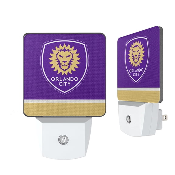 Orlando City SC Team Stripe Nightlight 2-Pack
