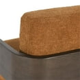 thumbnail image 4 of Pemberly Row 360-Degree Swivel Fabric Upholstery Accent Chair in Amber, 4 of 8