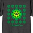thumbnail image 2 of LimeWire Square Logo Art Formation Crew Neck Short Sleeve Charcoal Heather Women's T-shirt-XL, 2 of 3