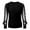 Black, variant on KAUOD Girls Tulle Long Sleeve Shirt Crew Neck Lace Sequins Soft Summer Pullover Tops Teen Kids Cute Loose Fit T Shirt Outfits