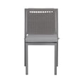 thumbnail image 7 of Liberty Plantation Key 7 Piece Aluminum Outdoor Rectangular Dining Set in Gray, 7 of 7