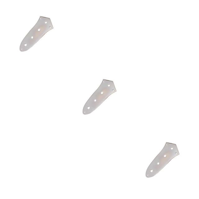 Yuarrent Placa de Control de 4 interruptores brillantes, pieza de reparación de guitarra, cubierta de placa de montaje profesional, accesorios Type1