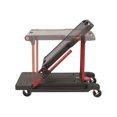 thumbnail image 2 of Rubbermaid Commercial Products Convertible Folding Utility Dolly/Cart/Platform Truck with wheels, 400 lbs Capacity, for Moving/Warehouse/Office (FG430000BLA), 2 of 8