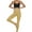 Yellow, variant on Sngxgn Womens High Waist Yoga Leggings Pant for Workout(Blue,L)