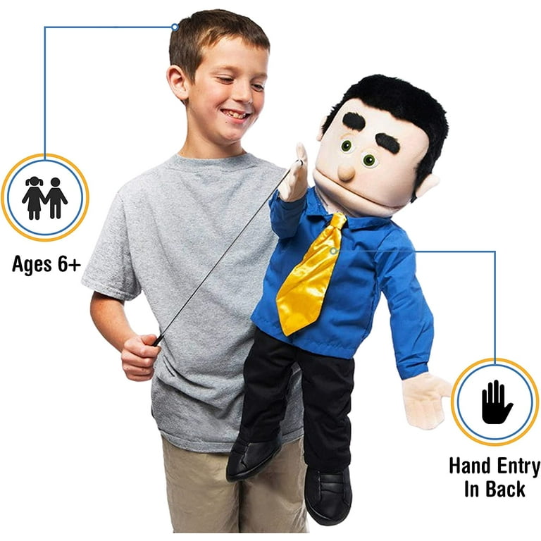 25 Tommy, Peach Boy, Full Body, Ventriloquist Style Puppet