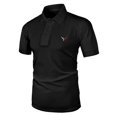 thumbnail image 5 of Xijirk Mens Shirts,Casual Short Sleeve Crew Neck T Shirt Comfortable Breathable Soft with All Over Printed Design for Summer Daily Wear Top,Shirts for Men,Black,M, 5 of 5