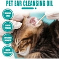 thumbnail image 4 of Pet Ear Cleaning Oil, Ear Cleaner Oil for Dogs & Cats, Ear Relief, Exterminate Worms, Mites and Deodorize, Wash & Dry Treatment, Alcohol-Free,5PCS, 4 of 10