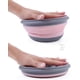 thumbnail image 3 of Taza plegable para acampar con pajita, taza de café plegable de silicona, botella deportiva, portátil, para viajes, coche al aire libre, 450ml Ormromra WMPH-1276-2, 3 of 6