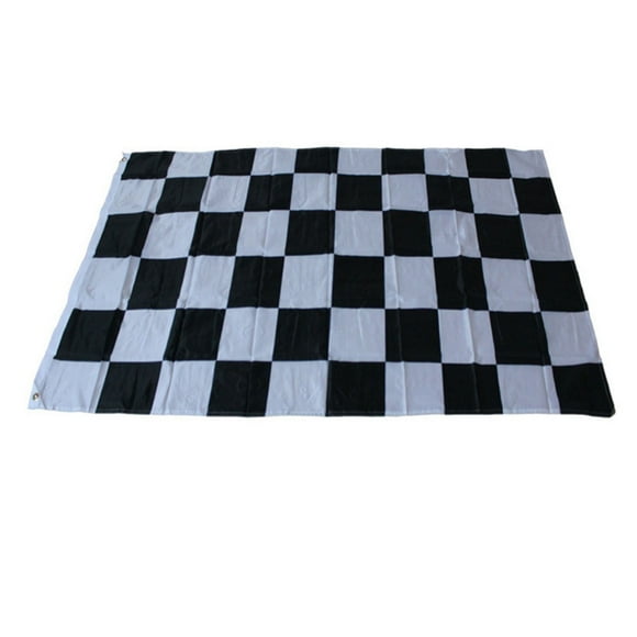 MYG 3x5FT Checkered Flag Black White Racing Race Car Speedway Outdoor Cheer