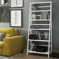 thumbnail image 6 of Simpli Home Acadian Solid Wood Bookcase In White, 6 of 14