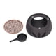 thumbnail image 1 of Teapot Warmer Base Ceramic Candle Heater Tea Coffee Milk Light Warmer with Purple Iron Pad for Home Black C Pad, 1 of 4