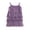 Purple, variant on Toddler Girls Tassel Dress Sleeveless Sling Square Neck Dress Kids Girls Summer Fringe Layered Party Skirt