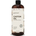 thumbnail image 1 of GoodMood 100% Pure Cold Pressed Castor Oil, Multipurpose Skin & Hair Moisturizer, 473 ml, 1 of 5