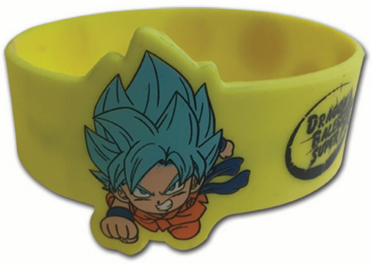 Wristband - Dragon Ball Super - SSB Goku Yellow New Licensed ge54513