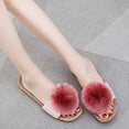 thumbnail image 5 of Fashion Solid Color Slide Slippers For Women - Comfortable Flat Casual Footwear for Indoor and Outdoor Use, 5 of 7