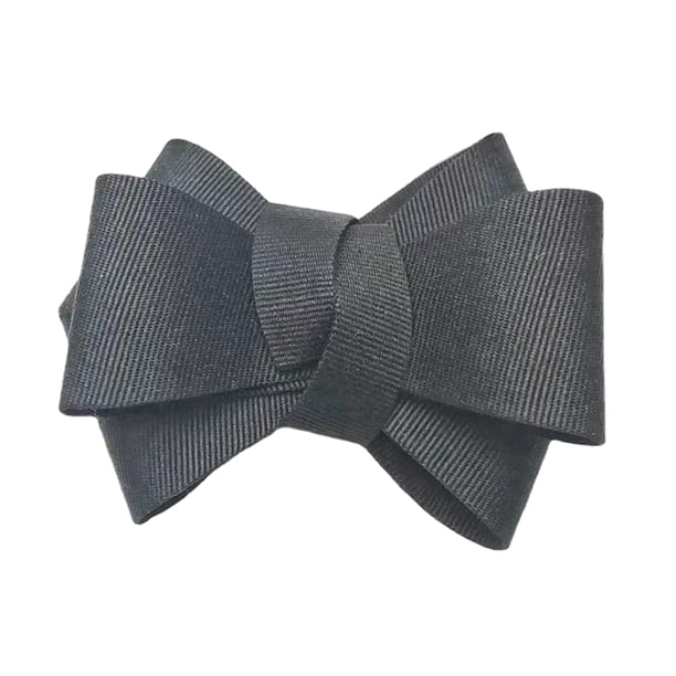 Sonducket Clips para zapatos fáciles de arquear, 2 piezas, añaden un toque de moda al calzado, adornos para zapatos con lazo, regalos Accesorios de calzado Negro