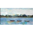 thumbnail image 1 of Cuadro Decorativo - trío de botes de remos Jr  Impresión en canvas, estrechado, 1 of 2