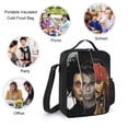 thumbnail image 4 of Johnny Depp Lunch Tote Bag Reusable Bento Bag Lunch Box Insulated Cooler Bag Adjustable Shoulder Bag, 4 of 8