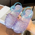 thumbnail image 2 of MEZZALL Girls Fashion Jelly Sandals Breathable Open Toe Beach Shoes Soft Sole Casual Summer Toddlers Kids Relaxed Fit Child Footwear, 2 of 7