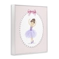 thumbnail image 2 of Stupell Industries Cottage Graceful Dance on Stripes White Framed Giclee Art, 24 x 30, by Christine Simpson Art, 2 of 8