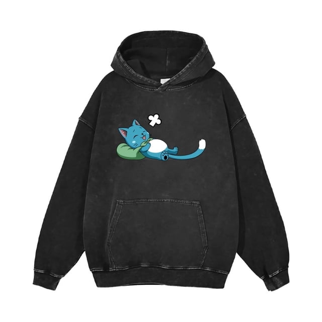 THNCLZX FAIRY TAIL hoodies Chandails en Molleton vintage de Rue Haute Vêtements Unisexes