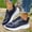 Navy, variant on Womens Walking Sneakers Mesh Breathable Lightweight Walking Shoes Athletic Tennis Running Shoes Non-slip Fashion Sneakers for Women