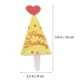 thumbnail image 2 of Miangastore Birthday Cake Toppers Paper 45Pcs 3.9x3.1in, 2 of 8