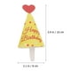 thumbnail image 4 of GOOHOCHY 45pcs Pastel Decoraciones Papel Cumpleaños Sombrero Forma Cake Toppers Adornos de Torta, 4 of 7