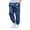 Dark Blue, variant on Coerni Boys Cotton Linen Jogger Pants Kids Summer Lightweight Casual Joggers Elastic Waist Straight Sweatpants Trousers with Pockets
