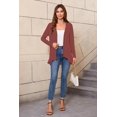 thumbnail image 5 of Witsmile Women's Lightweight Open Front Cardigans Long Sleeve Soft Casual Drape Fall Cardigan, 5 of 5