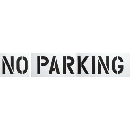 No Parking Stencils -