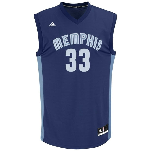 Marc Gasol Memphis Grizzlies Adidas NBA Jersey - Navy