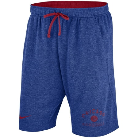 Chicago Cubs Nike Flux Lounge Shorts - Heathered (Best Lounges In Chicago 2019)
